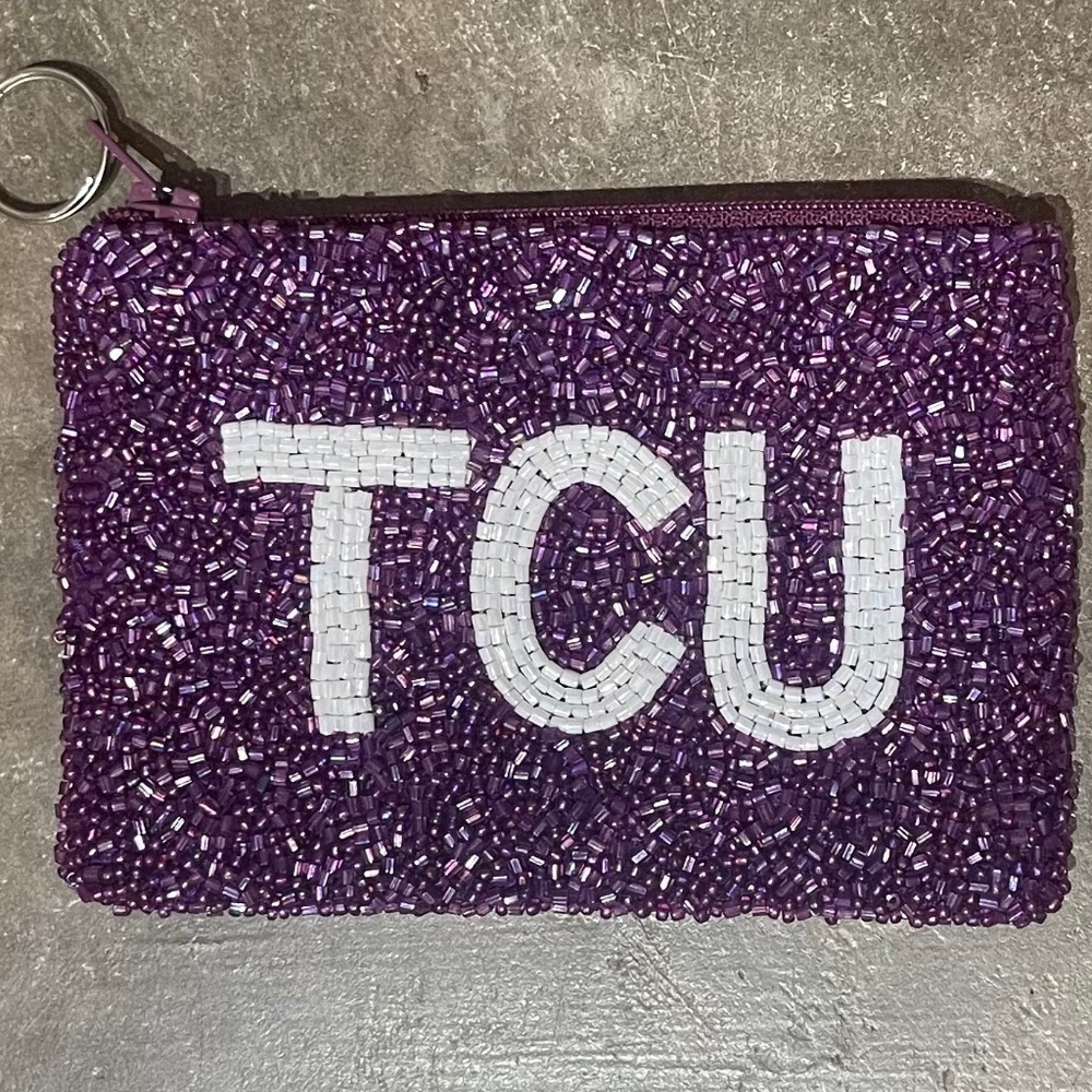 Beaded Small Coin Purse TCU